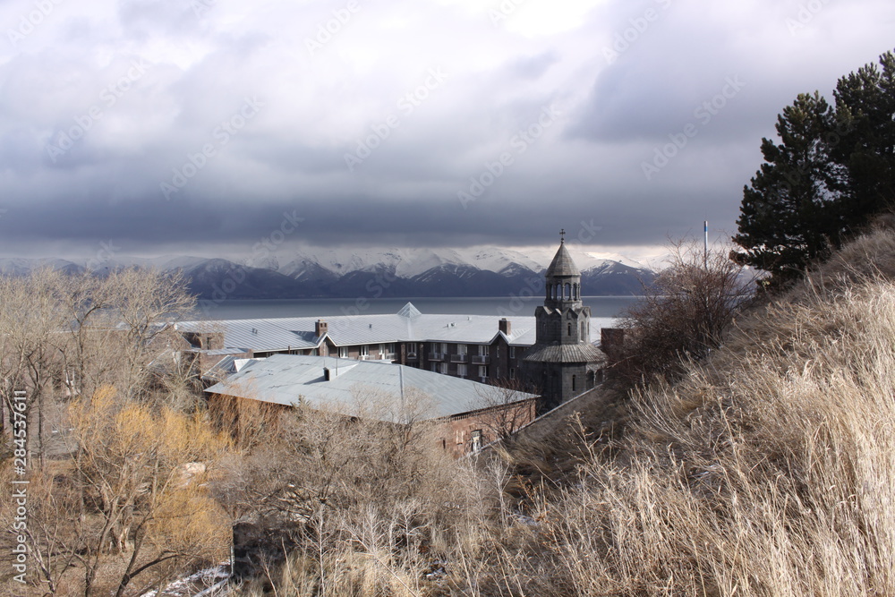 Armenia. Sevan Lake. Theological Academy of Saint Vazgen