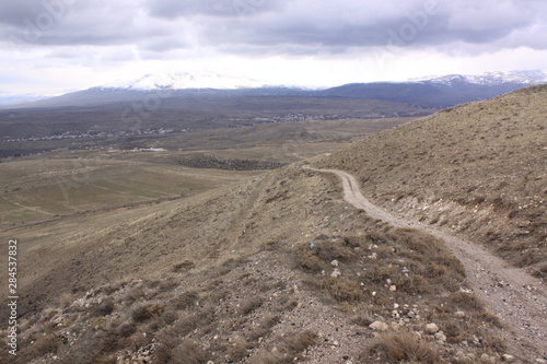 Armenia. Sevan. View of the peninsula