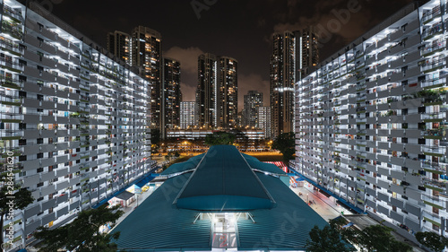 Public Housing Estate in Singapore