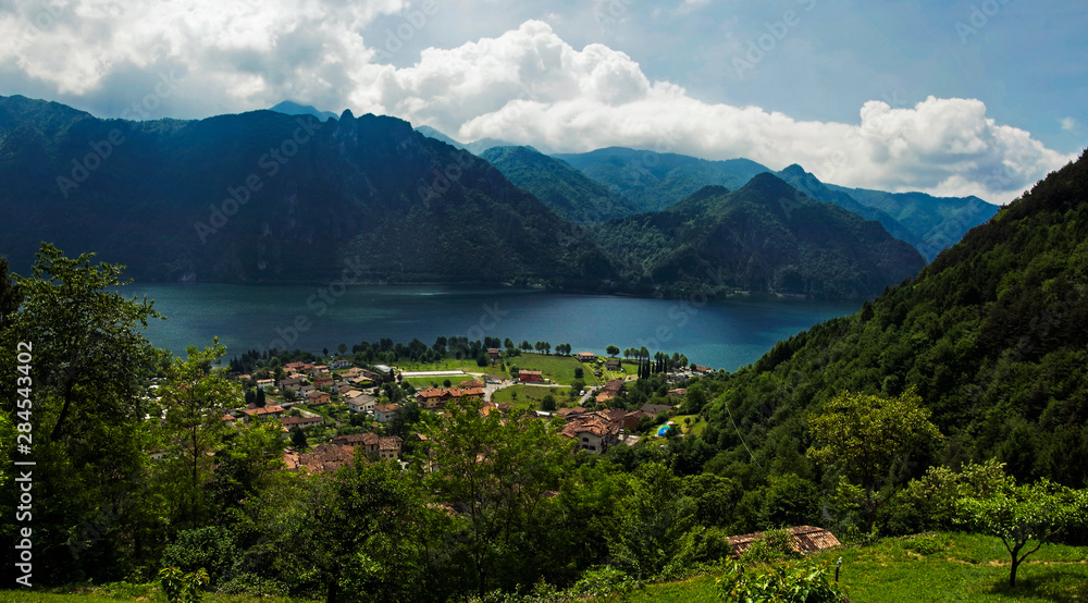 Summer vacation near nature at Lake Garda