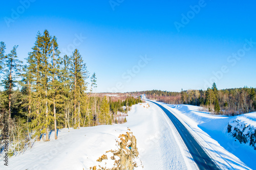 Russia. Winter landscape. T...