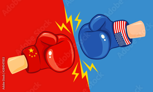 USA vs China, trade war.