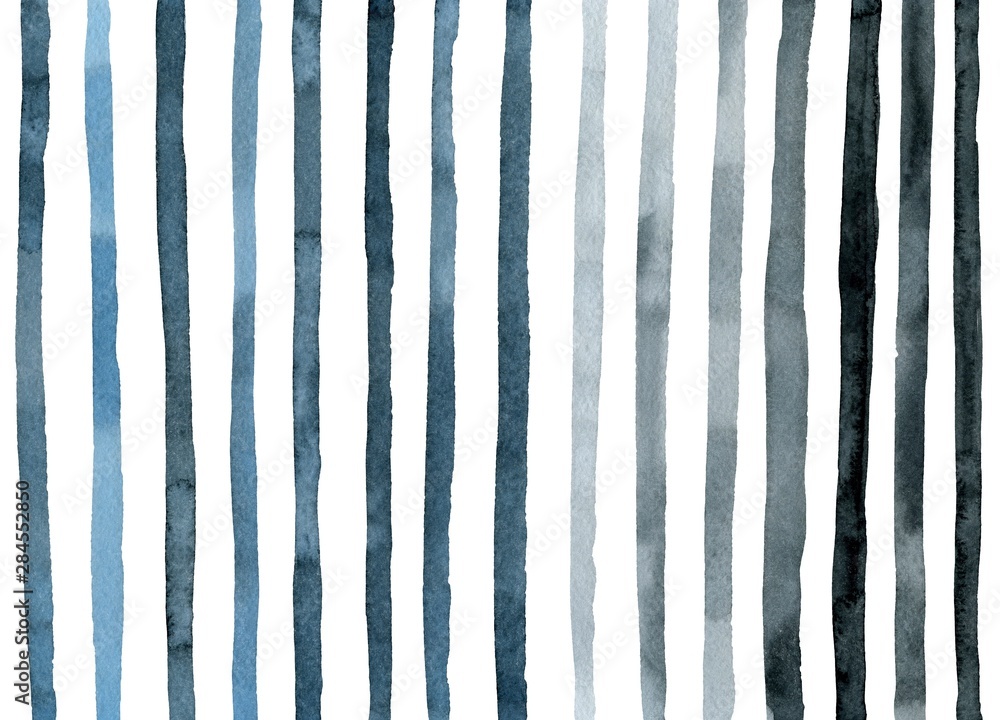 blue light and dark indigo watercolor stripes blue light and dark indigo watercolor stripes