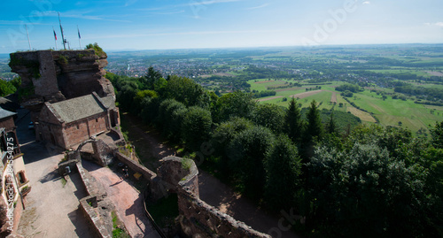 Haut Barr oberhalb von Saverne im Elsass photo