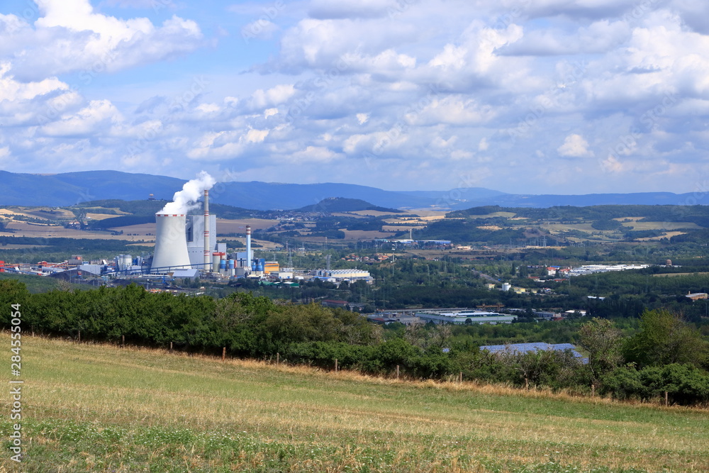 Coal Fired Power Plant in Ledvice, Czech republic