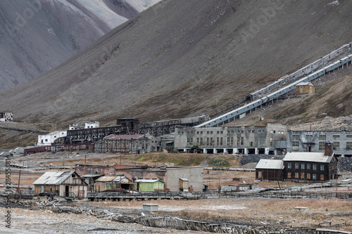 The abandoned russian settlement of Pyramiden - Svalbard - Norway