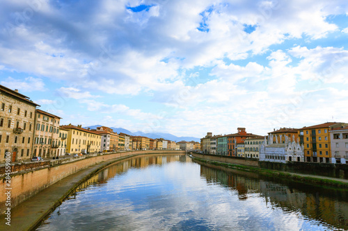 Pisa day view, Tuscany, Italy © elleonzebon