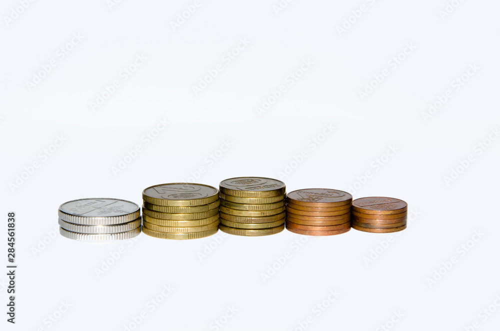 copper coin, Pile of Golden silver coin, quarters, nickels, dimes, pennies, Russian ruble piece for business, metal money, financial economy banking system copper coin, Pile of Golden silver coin, quarters, nickels, dimes, pennies, Russian ruble piece for business, metal money, financial economy banking system