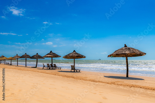 Summer coastal beach view in Zhanjiang, Guangdong Province, China