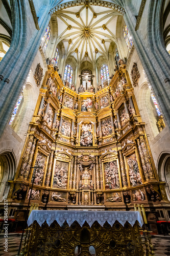 Astorga gothic cathedral  Le  n  Spain