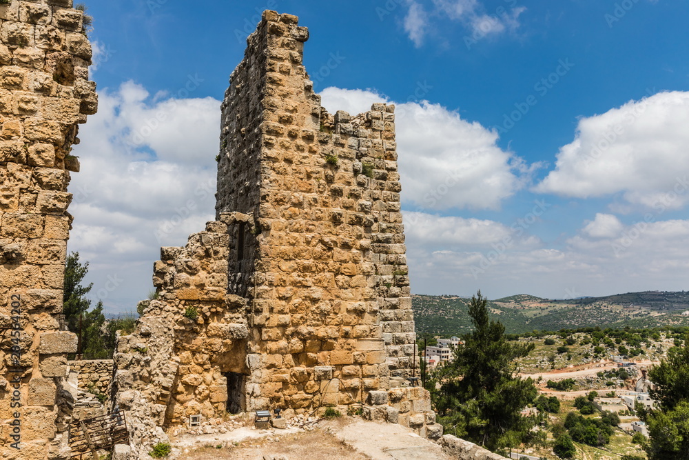 Ajloun Castle (Qalʻat ar-Rabad), is a 12th-century Muslim castle situated in northwestern Jordan. It was built by the Ayyubids in the 12th century and enlarged by the Mamluks in the 13th.