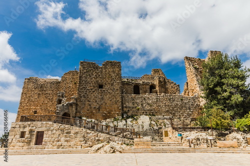Ajloun Castle (Qalʻat ar-Rabad), is a 12th-century Muslim castle situated in northwestern Jordan. It was built by the Ayyubids in the 12th century and enlarged by the Mamluks in the 13th.