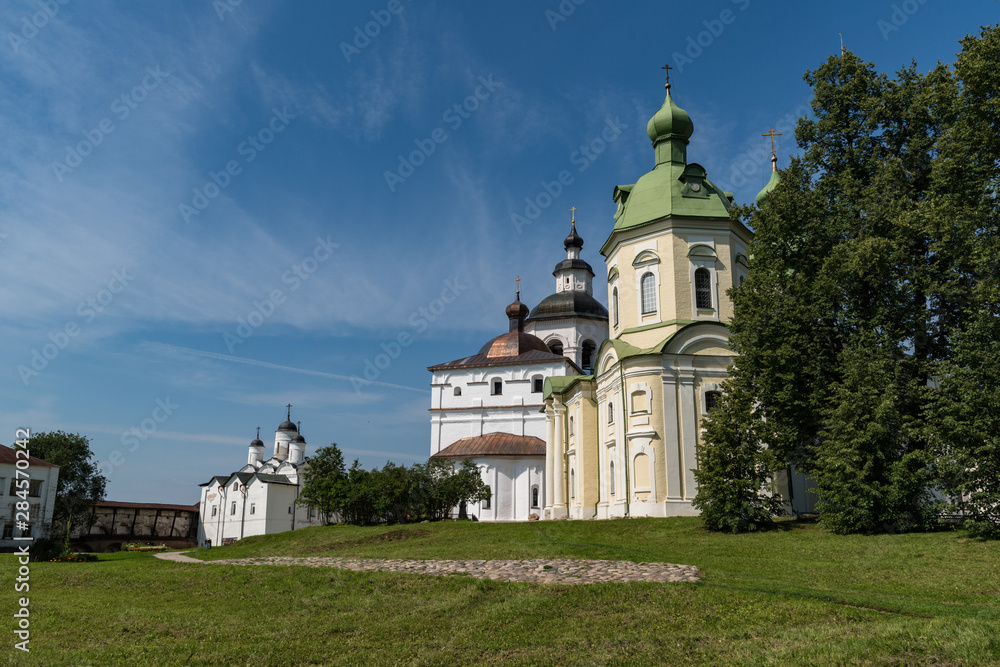 Assumption Cathedral and other temples of the Kirillo-Belozersky Monastery, Vologda Region, Russia