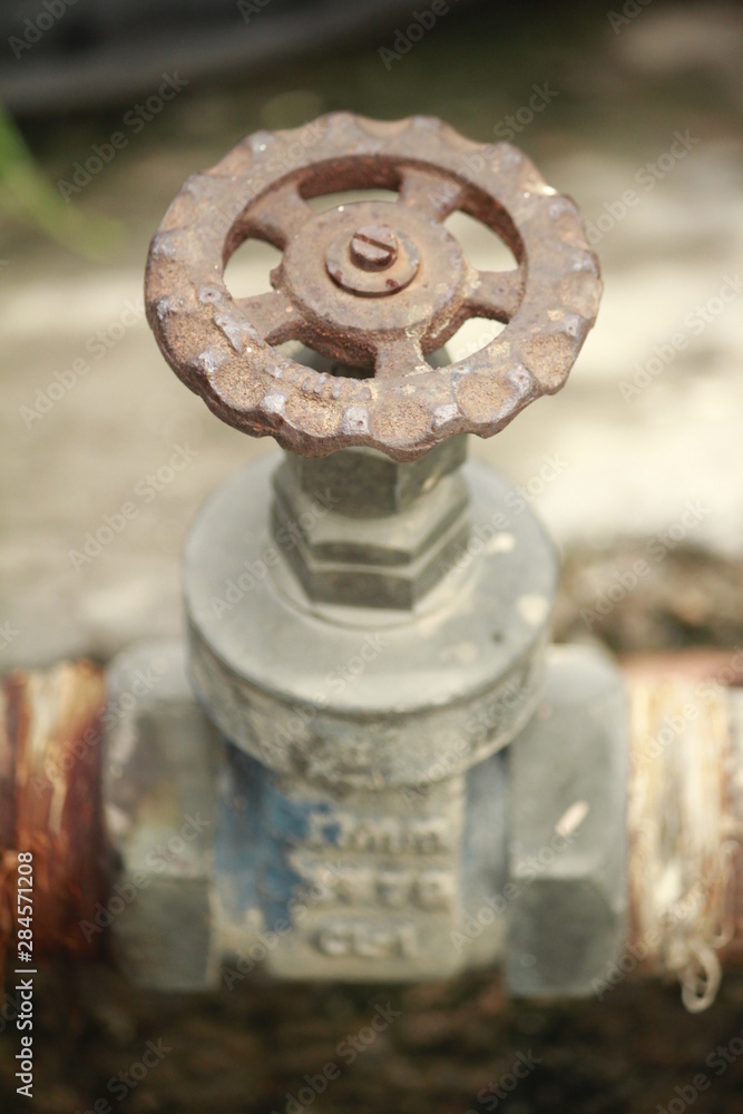 old water valve