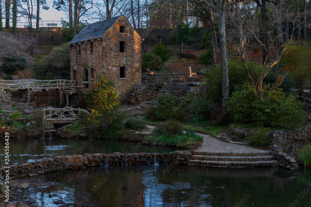 The Old Mill and lake