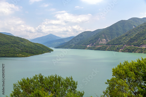 Reservoir with fresh mountain water