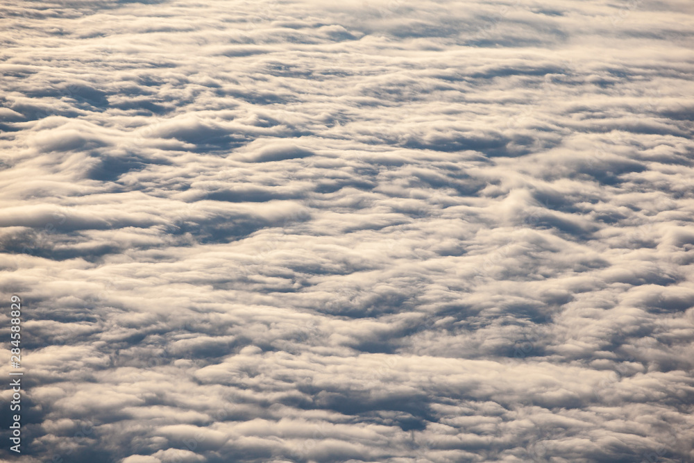 Beautiful view above the clouds on sunset. Gomismta, Georgia. Beautiful view above the clouds on sunset. Gomismta, Georgia.