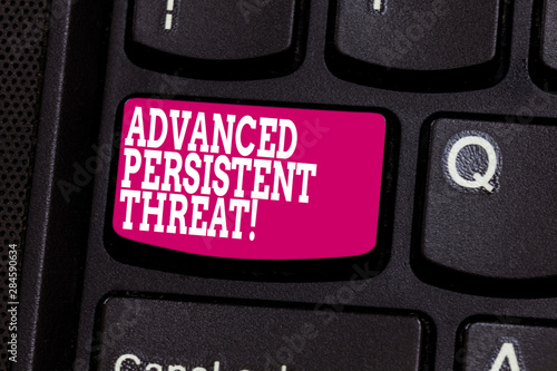 Bilde på lerret Word writing text Advanced Persistent Threat