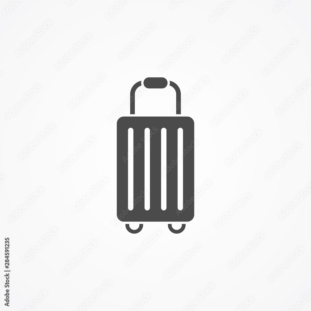 Suitcase vector icon sign symbol Suitcase vector icon sign symbol