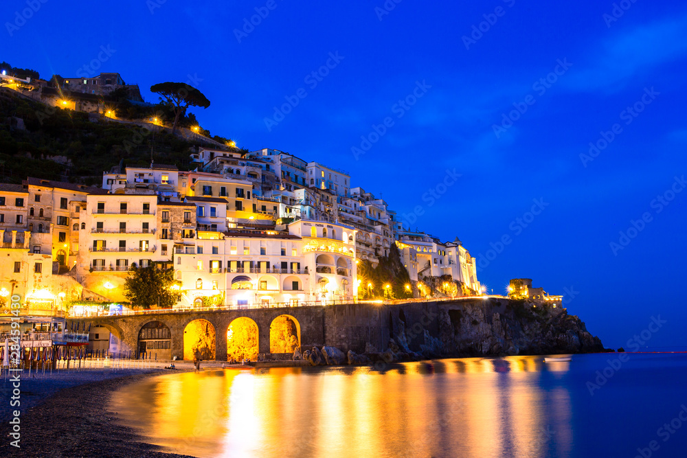 Beautiful coastal towns of Italy - scenic Amalfi in Amalfi coast