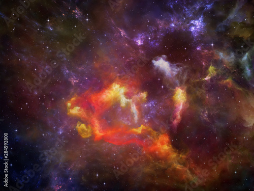 Fototapeta Naklejka Na Ścianę i Meble -  Advance of Nebula