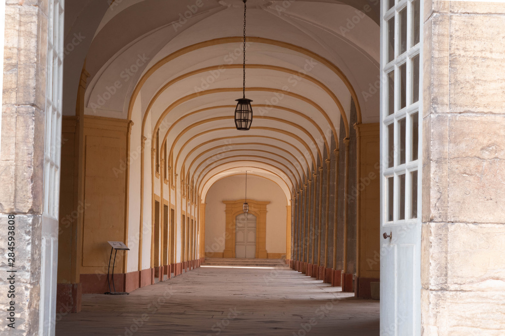 corridor in bilding
