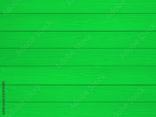 greenl color blank plank wall background