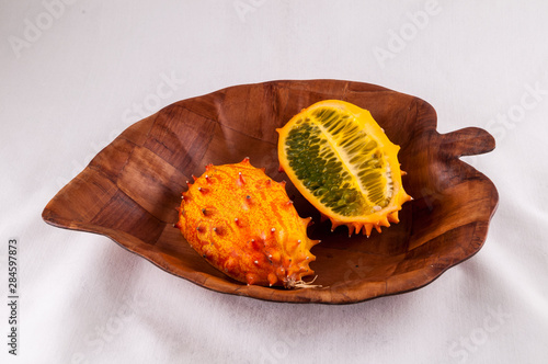 Kiwano (Cucumis metuliferus) photo