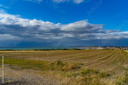 Field View to Wimereux in France