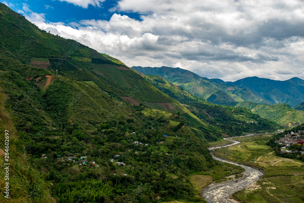 Fototapeta premium Tierra dentro, Cauca