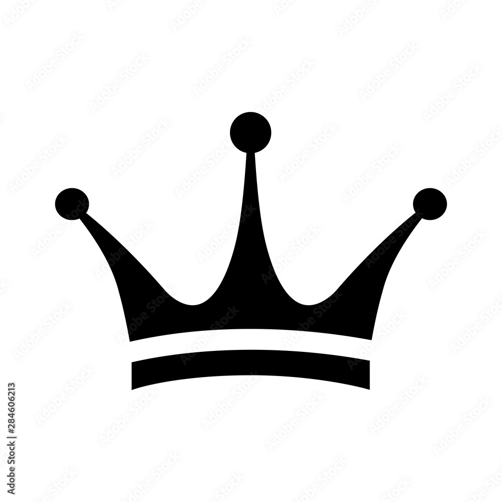 crown icon vector design template crown icon vector design template