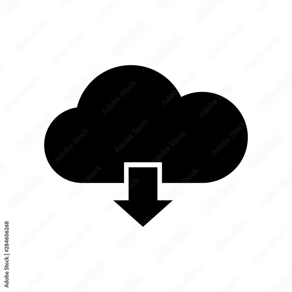 download - downloading icon vector design template download - downloading icon vector design template