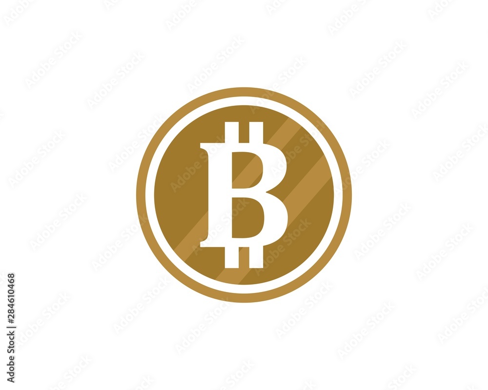 bit coin icon vector illustration design bit coin icon vector illustration design
