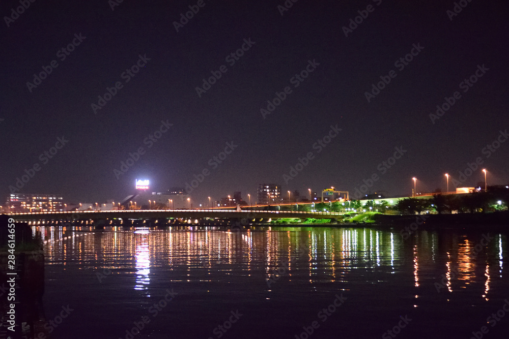 隅田川の夜景