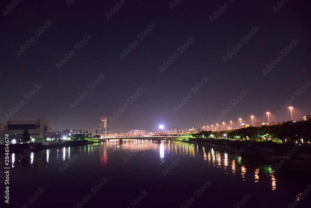 隅田川の夜景