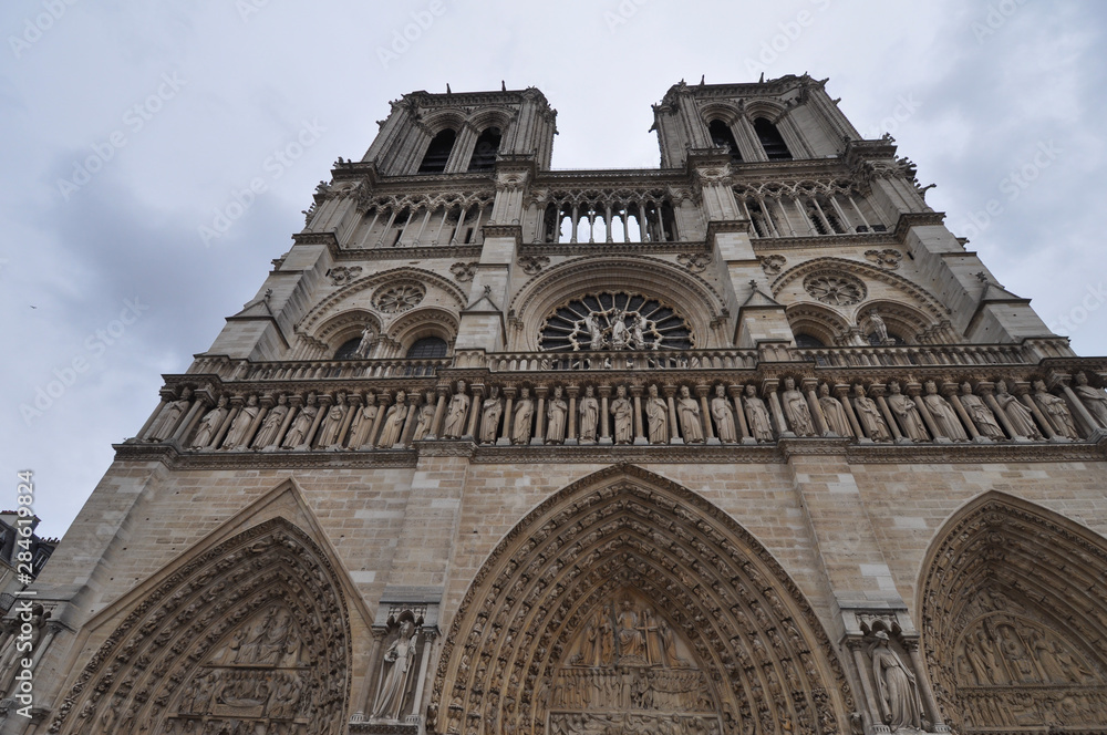 Notre Dame cathedral in Paris