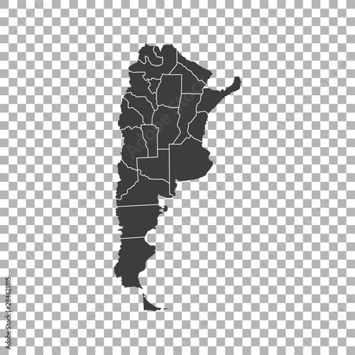 map of Argentina