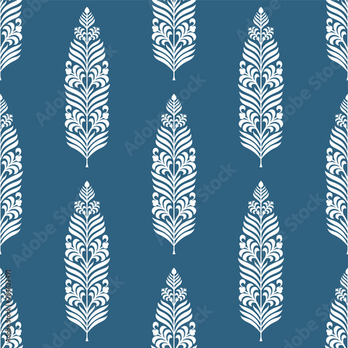 Fotografija Seamless vintage textile floral pattern