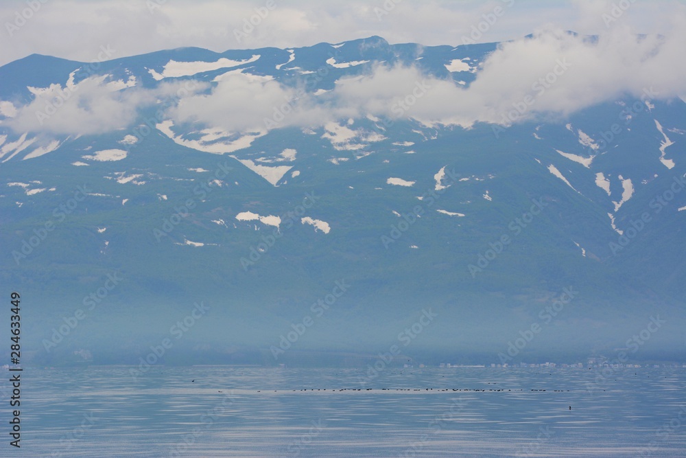 Fototapeta premium Beautiful coast line of the worldheritage Shiretoko in Japan