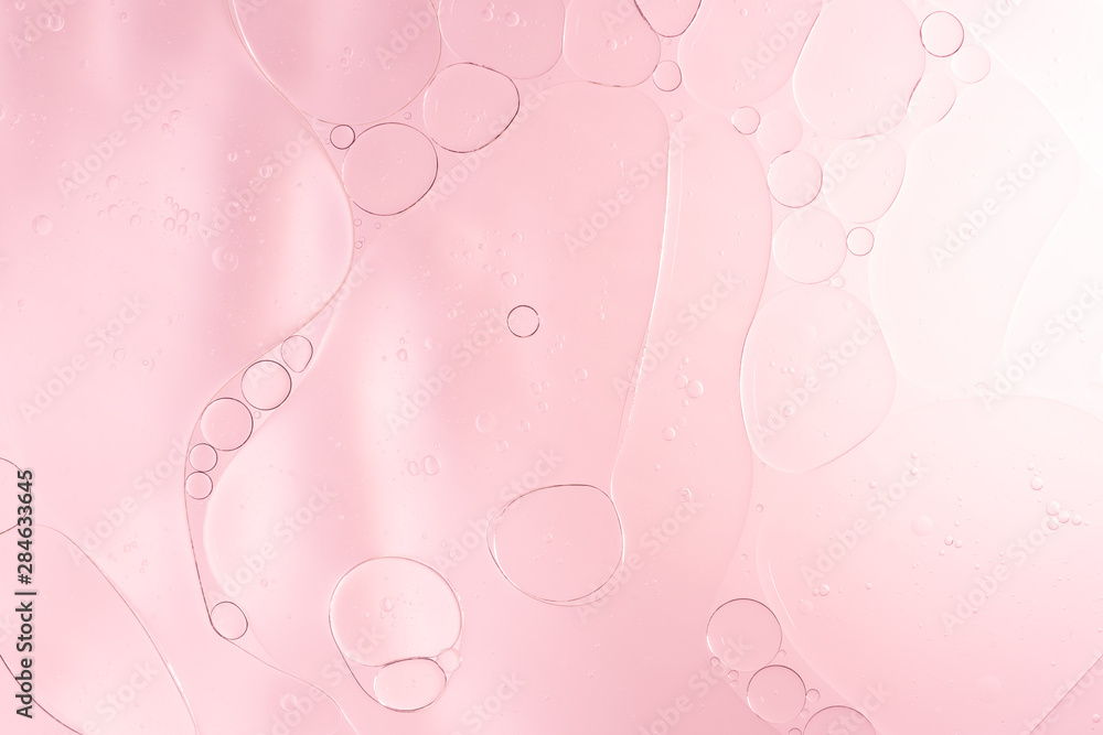 Abstract Pink water bubbles background Abstract Pink water bubbles background