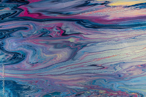 Acrylic pour Liquid marble abstract surfaces Design.