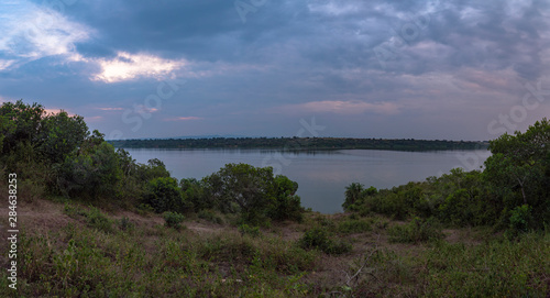 Scenic view of Queen Elizabeth National Park  Uganda