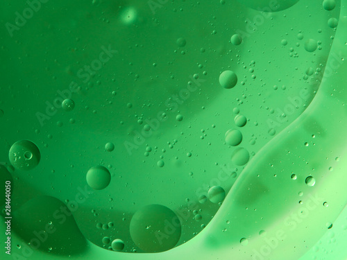 Wallpaper Mural Abstract Green water bubbles background Torontodigital.ca