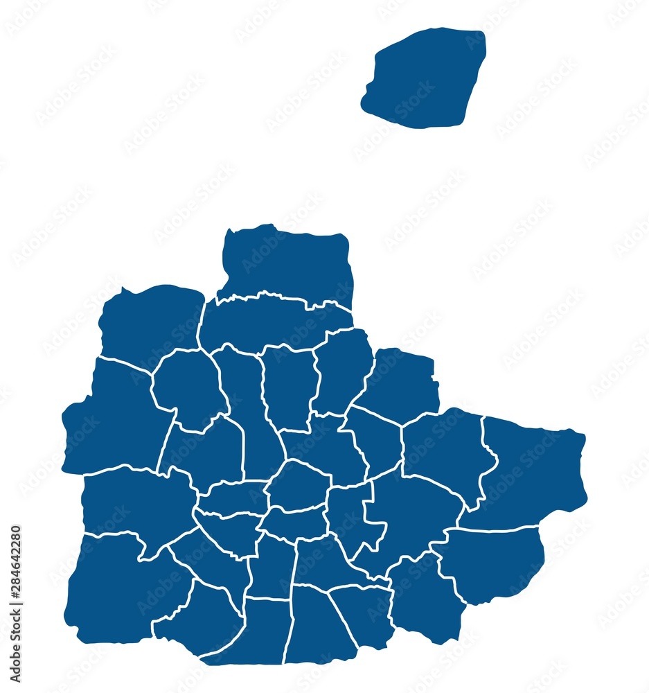 Map of Bangalore Stock Vector Adobe Stock