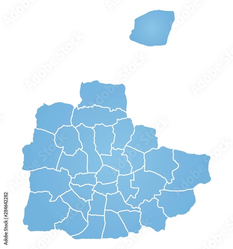 Map of Bangalore