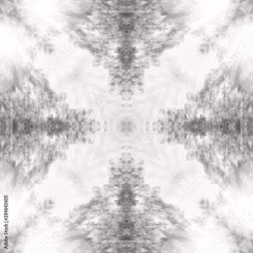 Halftone grey ornament, winter pattern. Drawing vintage style. Grunge texture. Festive greeting card. Abstract art background. Modern symmetric pattern. Festive art backdrop. Creative vector element