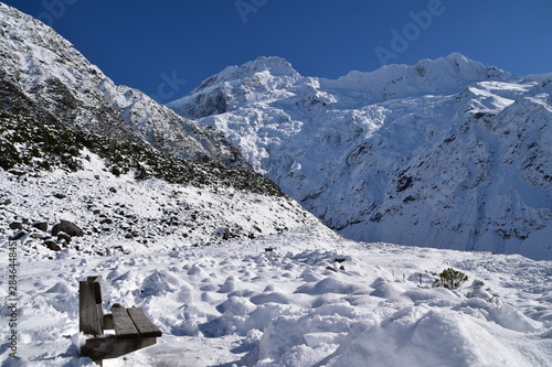Aoraki Mount Cook in New Zealand