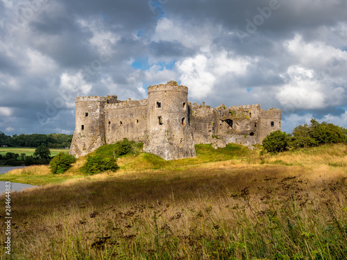 Carew Castle. Pembrokeshire, Wales.