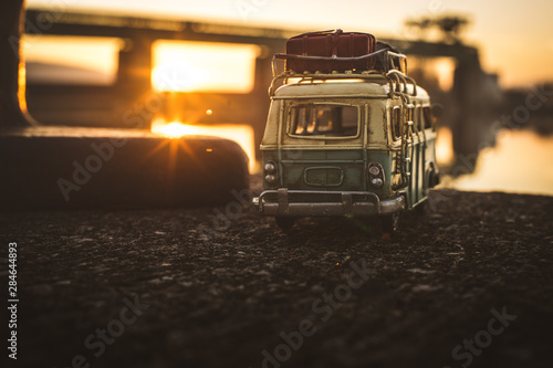 Sonnenuntergang am Rhein