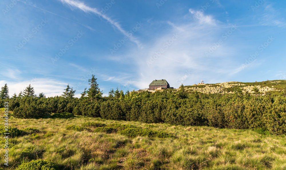 Szrenica hill in Karkonosze mountains in Poland